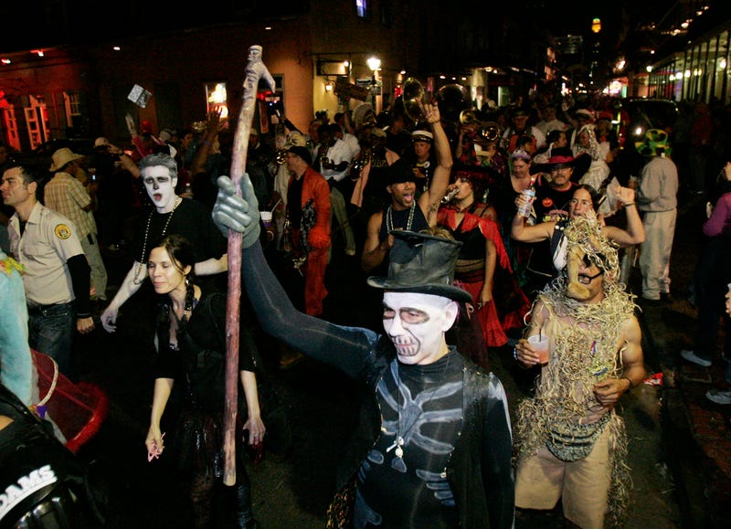 Halloween parade in New Orleans