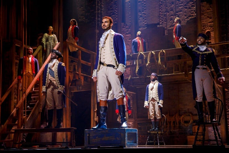 Hamilton the musical 
