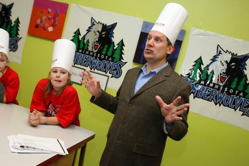 Tom Hanneman at a charity event