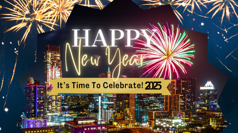 Happy New Year 2025ATX NYE RoschetzkyIstock Photo GI / Canva