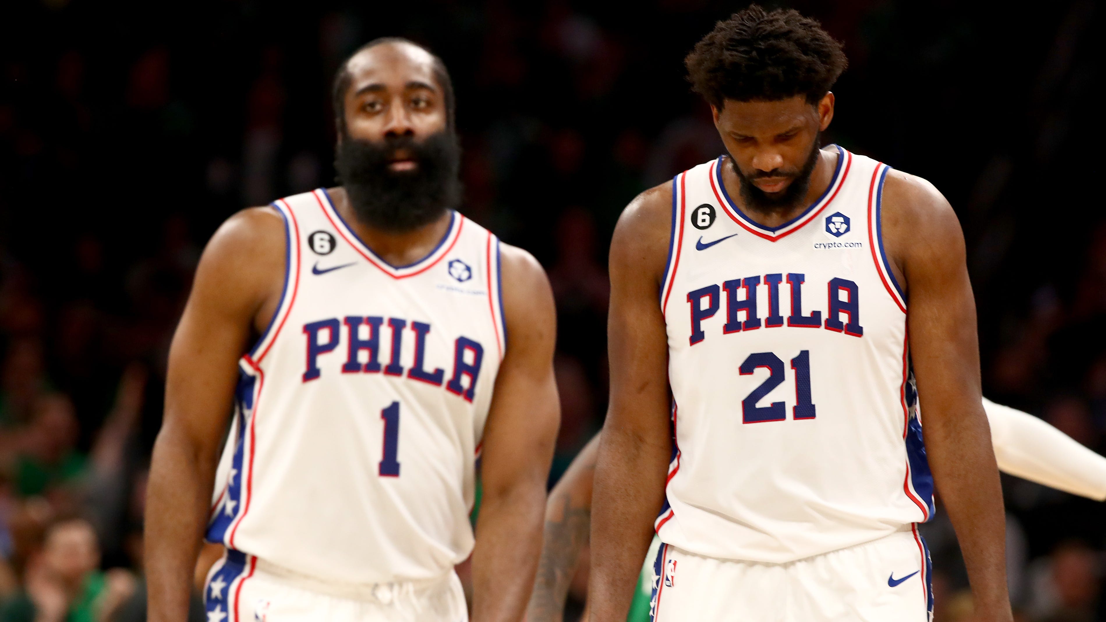 Twitter obliterates Sixers' Harden, Embiid after they get blown out in Game 7 vs. Celtics