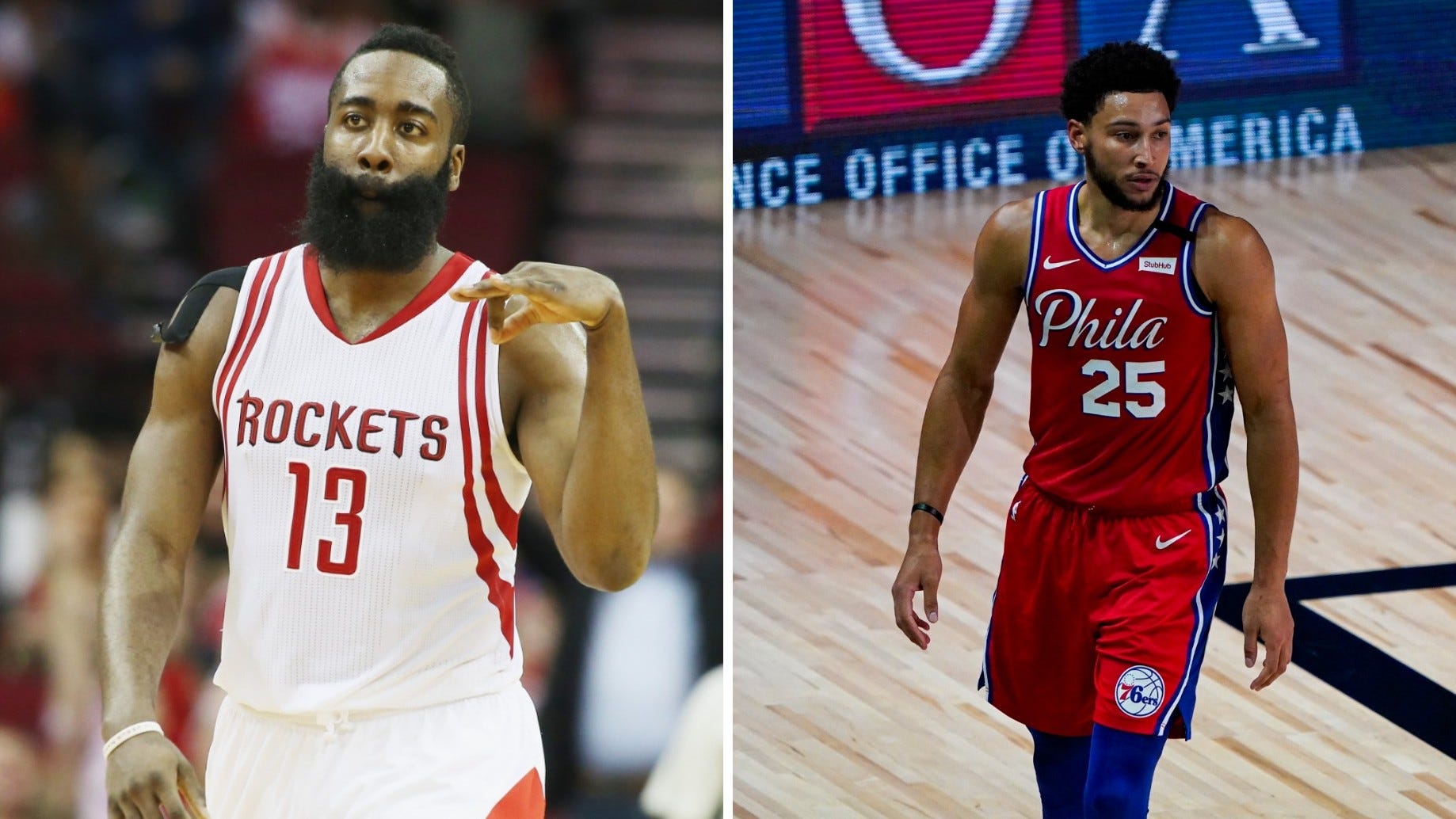 Report: 76ers 'most likely' destination for James Harden