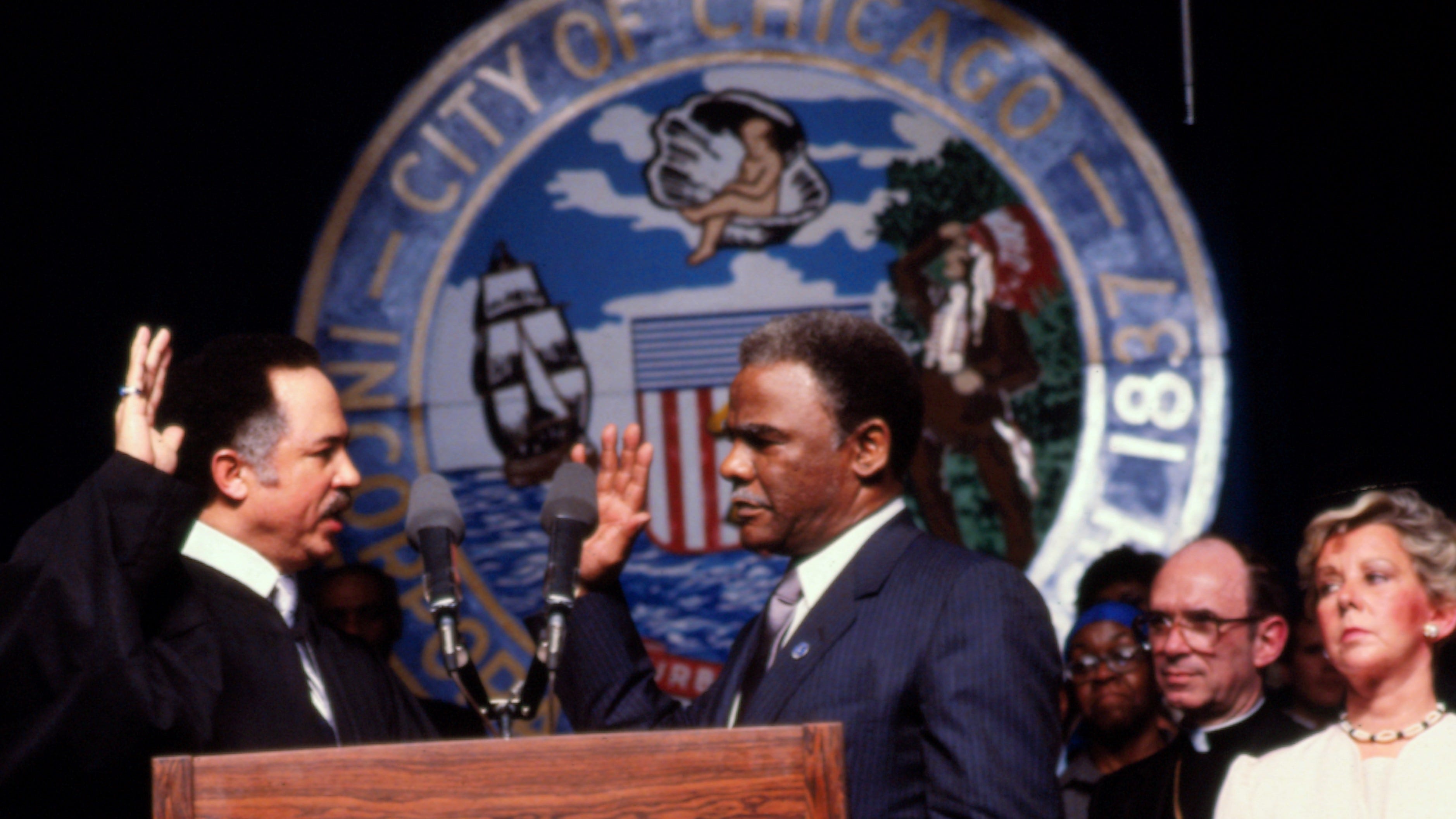 40 years ago: A record Chicago voter turnout elects Harold Washington as mayor
