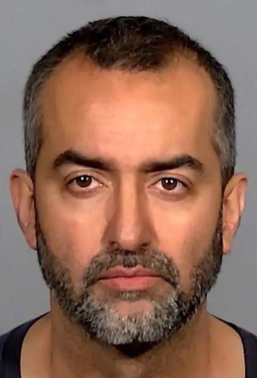 Booking photo of Haroon Zakai