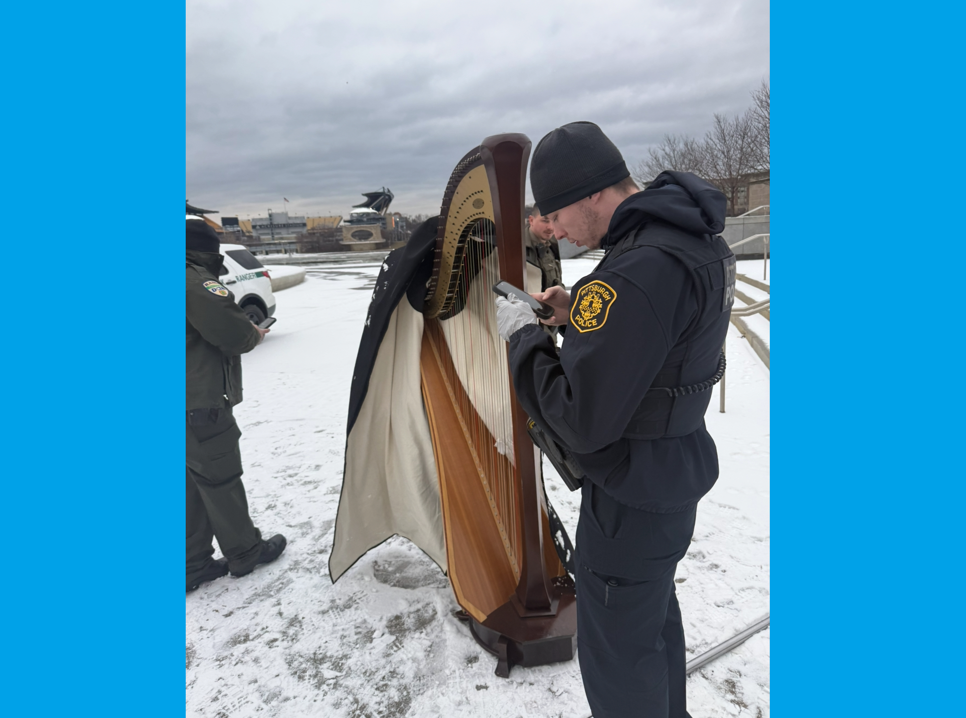 Man with $30k harp rescued from river at Point State Park