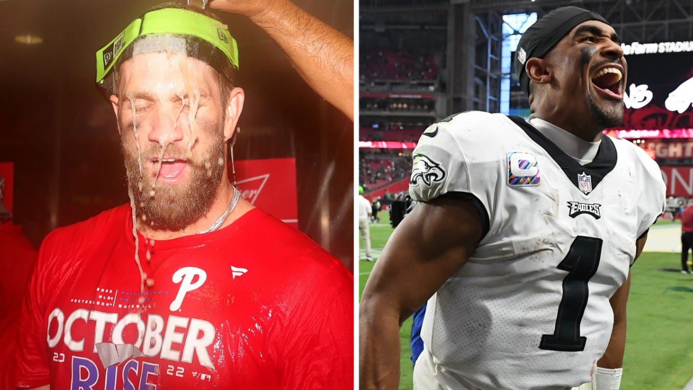 Weekend to remember: Eagles stay undefeated, Phillies advance