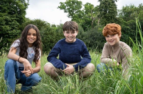 left to right) Arabella Stanton, Dominic McLaughlin, and Alastair Stout