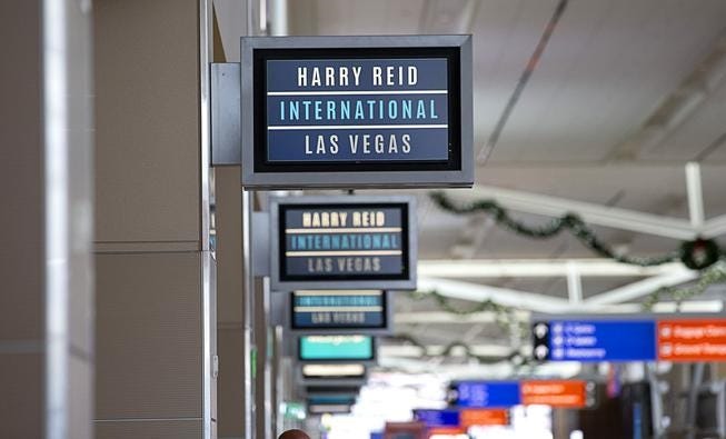 Signs showing the new name of LAS