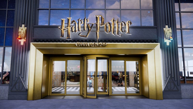 rendering of Harry Potter Shop Chicago