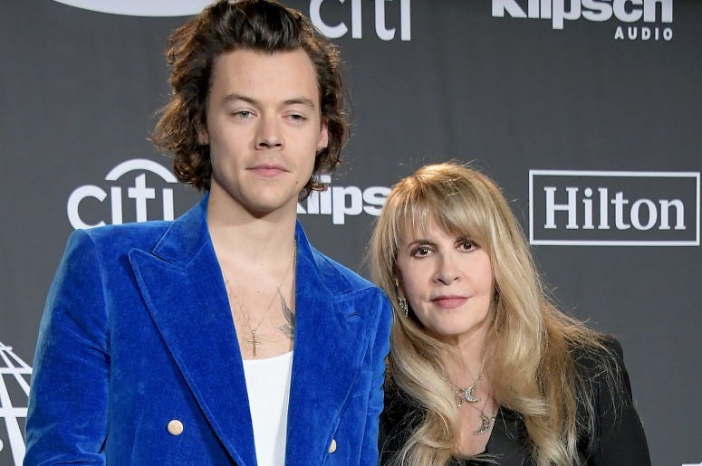 Harry Styles and Stevie Nicks Perform Together Again in Rome