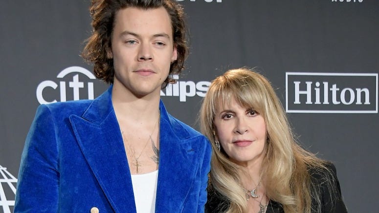 Harry Styles and Stevie Nicks Perform Together Again in Rome