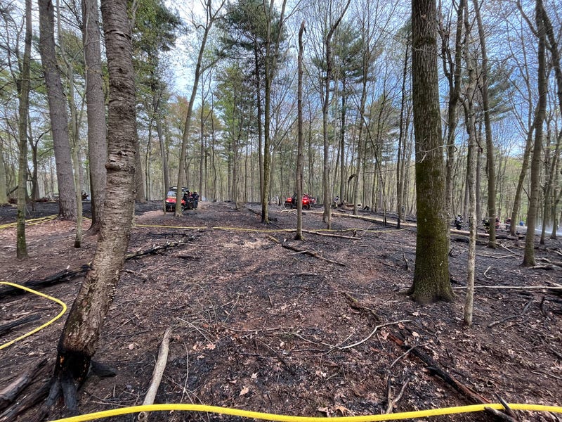 Hartwood Acres Brush Fire on April 23