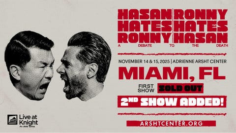 Hasan Hates Ronny | Ronny Hates Hasan
