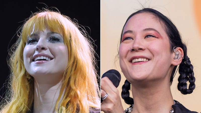 Hayley Williams and Michelle Zauner