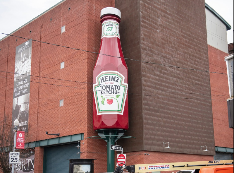 Heinz History Ketchup Bottle