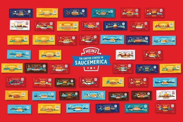 Heinz Sauce Packets