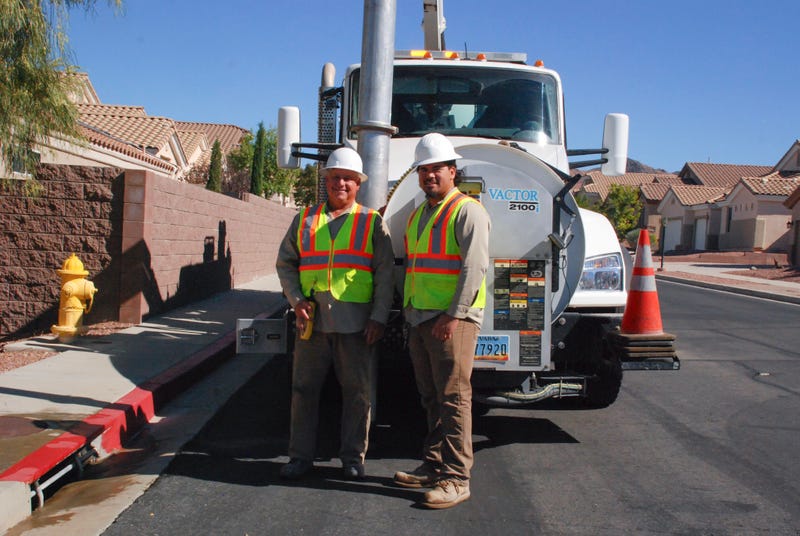 Utility workers for the city of Henderson, Nevada.