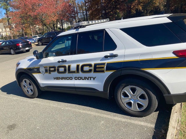 Henrico County Police Vehicle