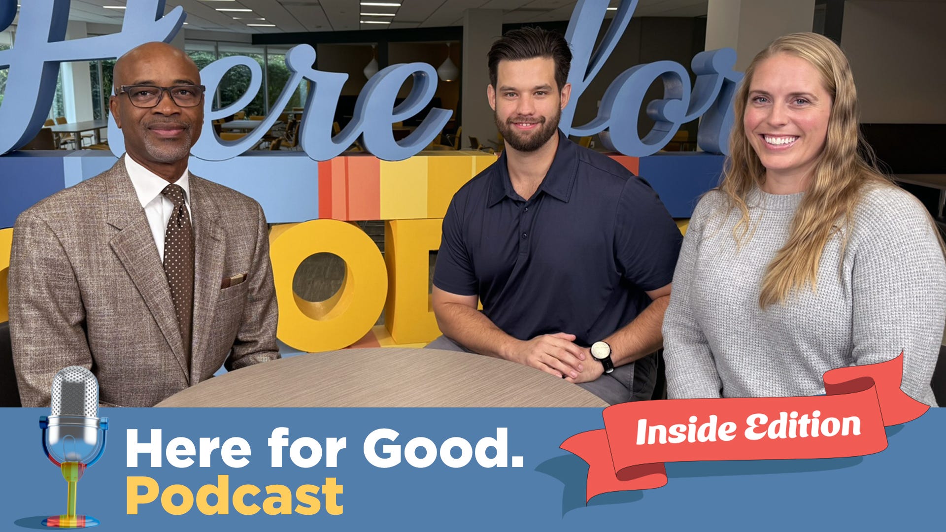 Here for Good. The Podcast | Meet Virtua’s Power Couple, Jeff and Anna Porch | Bee Inspired