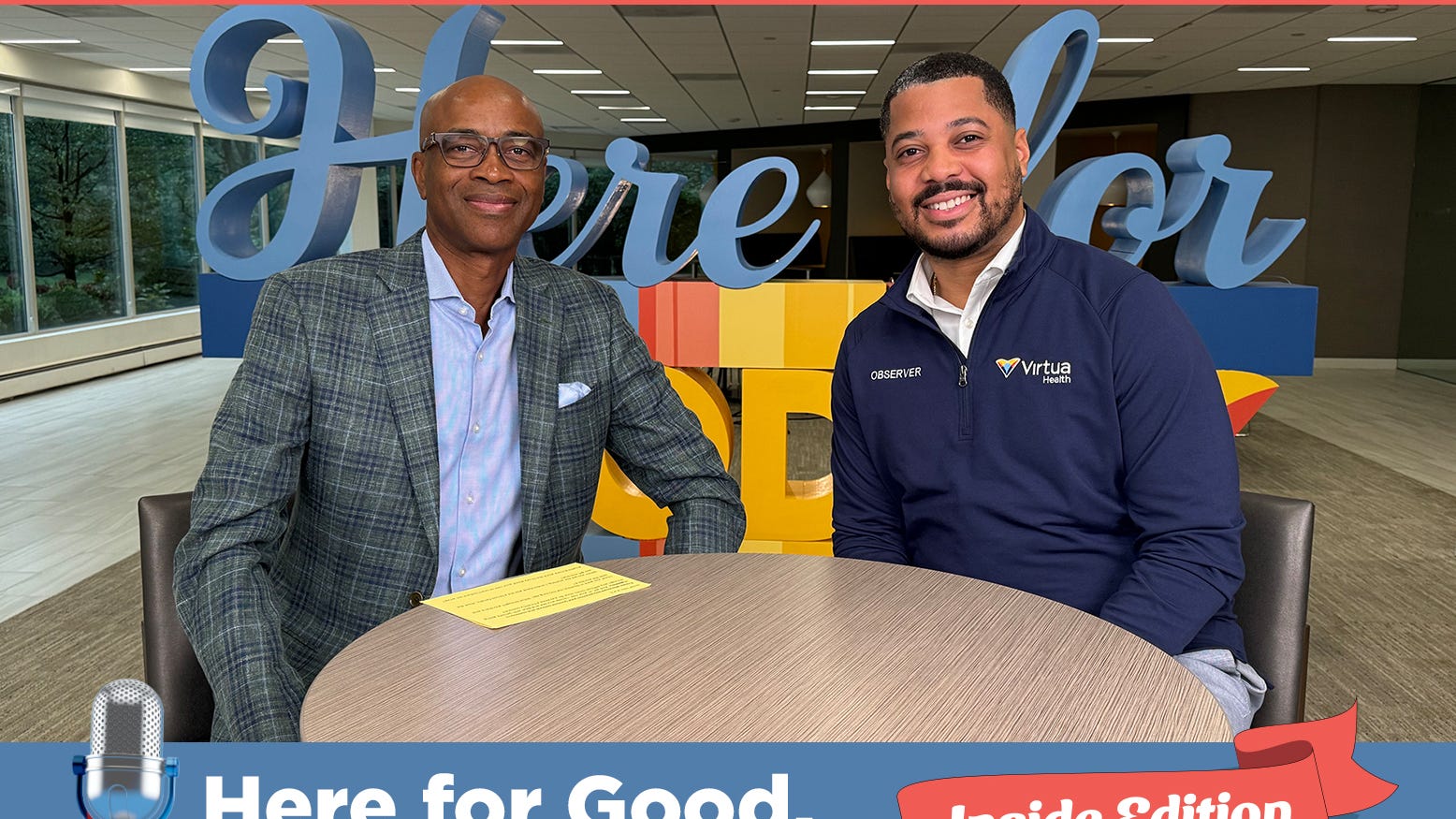 Here for Good. The Podcast “Inside Edition”| EP. 36 – Jamaar Davis, Manager, Patient Observer Program | Bee Inspired