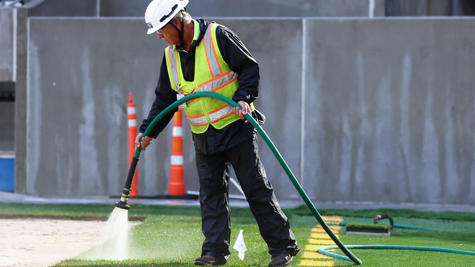 Bills begin field installation at new Highmark Stadium