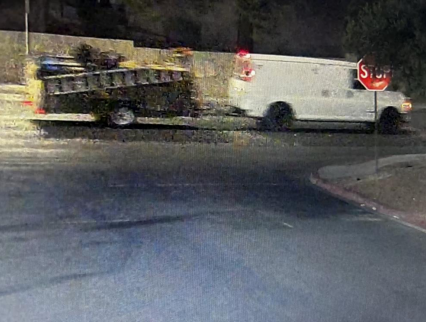 Vehicle believed to have been involved in a fatal hit and run crash on March 27th, 2025