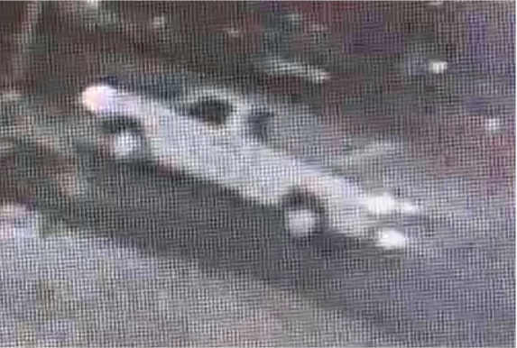 Vehicle being sought in an auto-pedestrian hit and run on 1-11-24