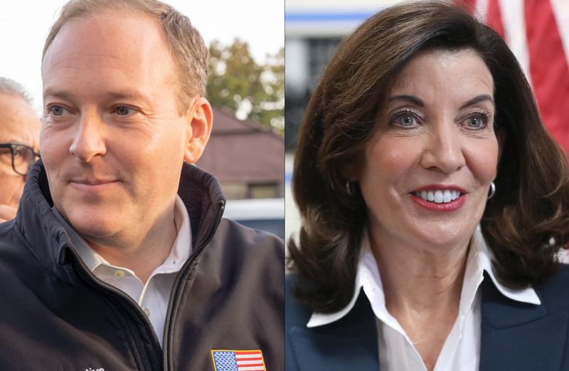 Rep. Lee Zeldin and Gov. Kathy Hochul face off Tuesday in the governor's election