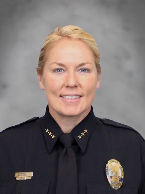Former Henderson Police Chief Hollie Chadwick 