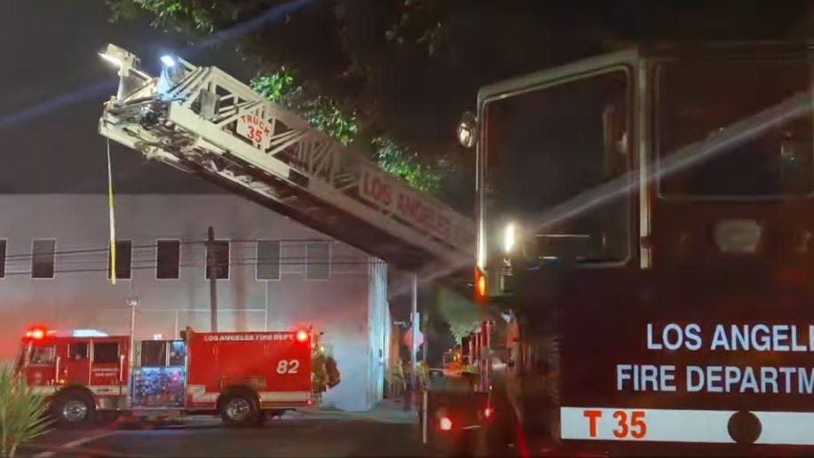 One dead, two injured in blaze at Hollywood recording studio
