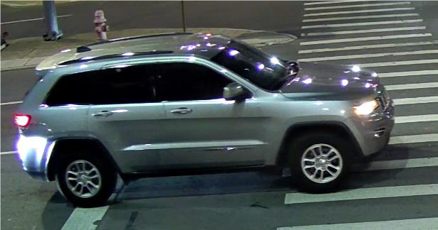 Suspect's car