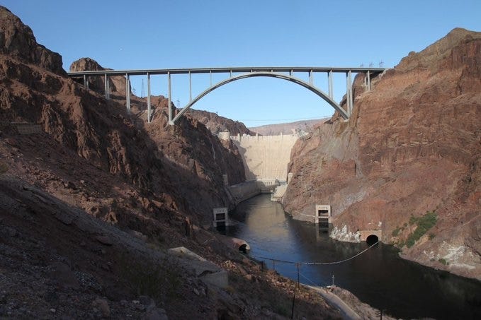 The Hoover Dam Bypass Bridge