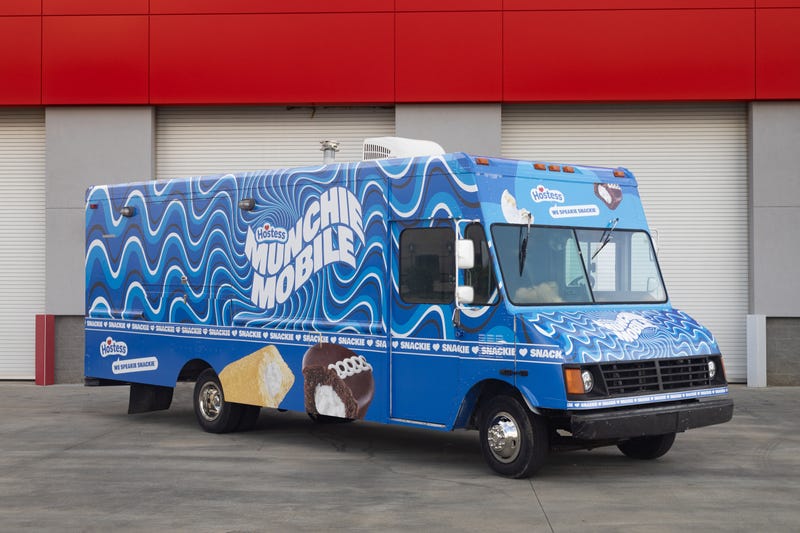 The Hostess Munchie Mobile is "ready to roll"