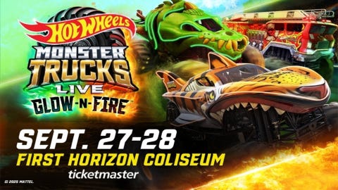 Hot Wheels Monster TrucksLive™: Glow-N-Fire