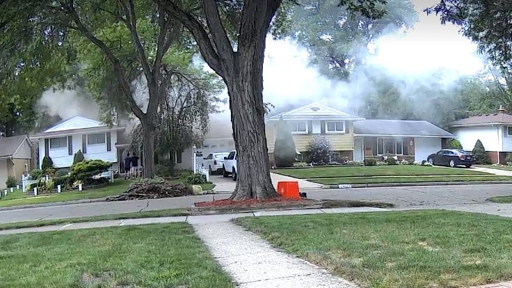 VIDEO: Livonia teens jump into action to rescue two people from burning home