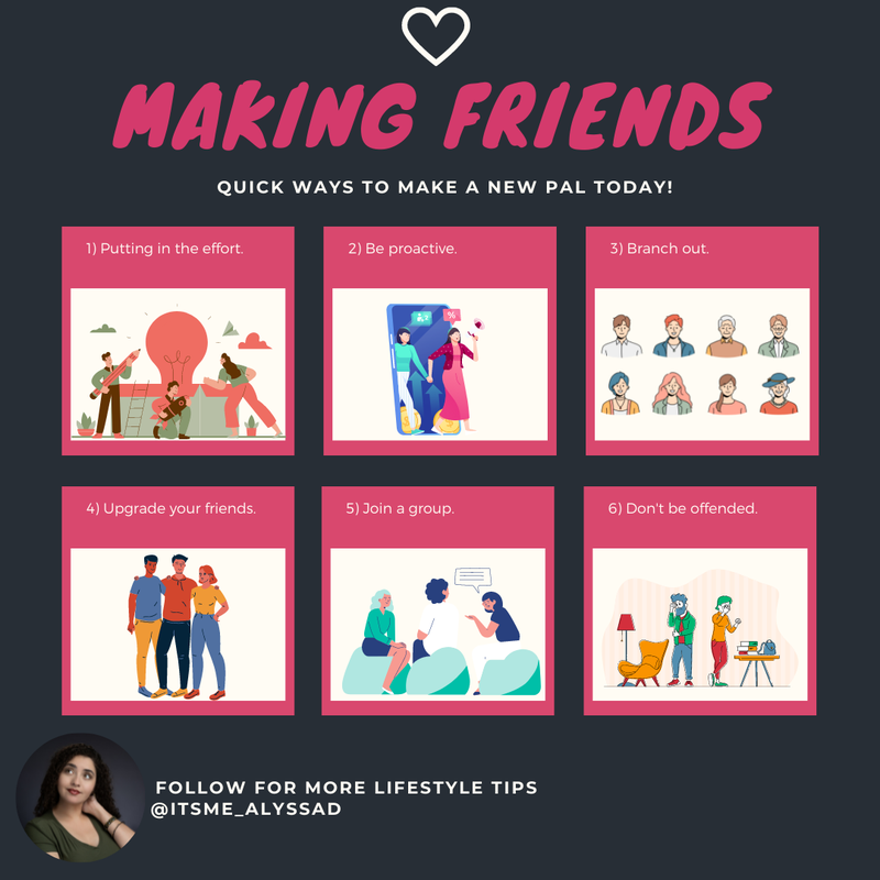 How to make friends