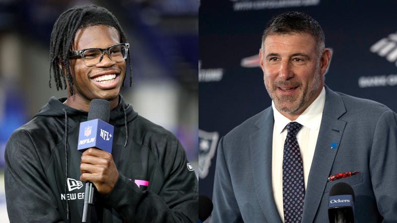 Travis Hunter and Mike Vrabel