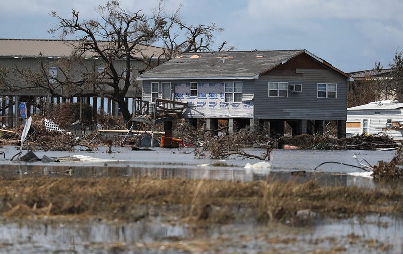 Hurricane Laura in Cameron Parish