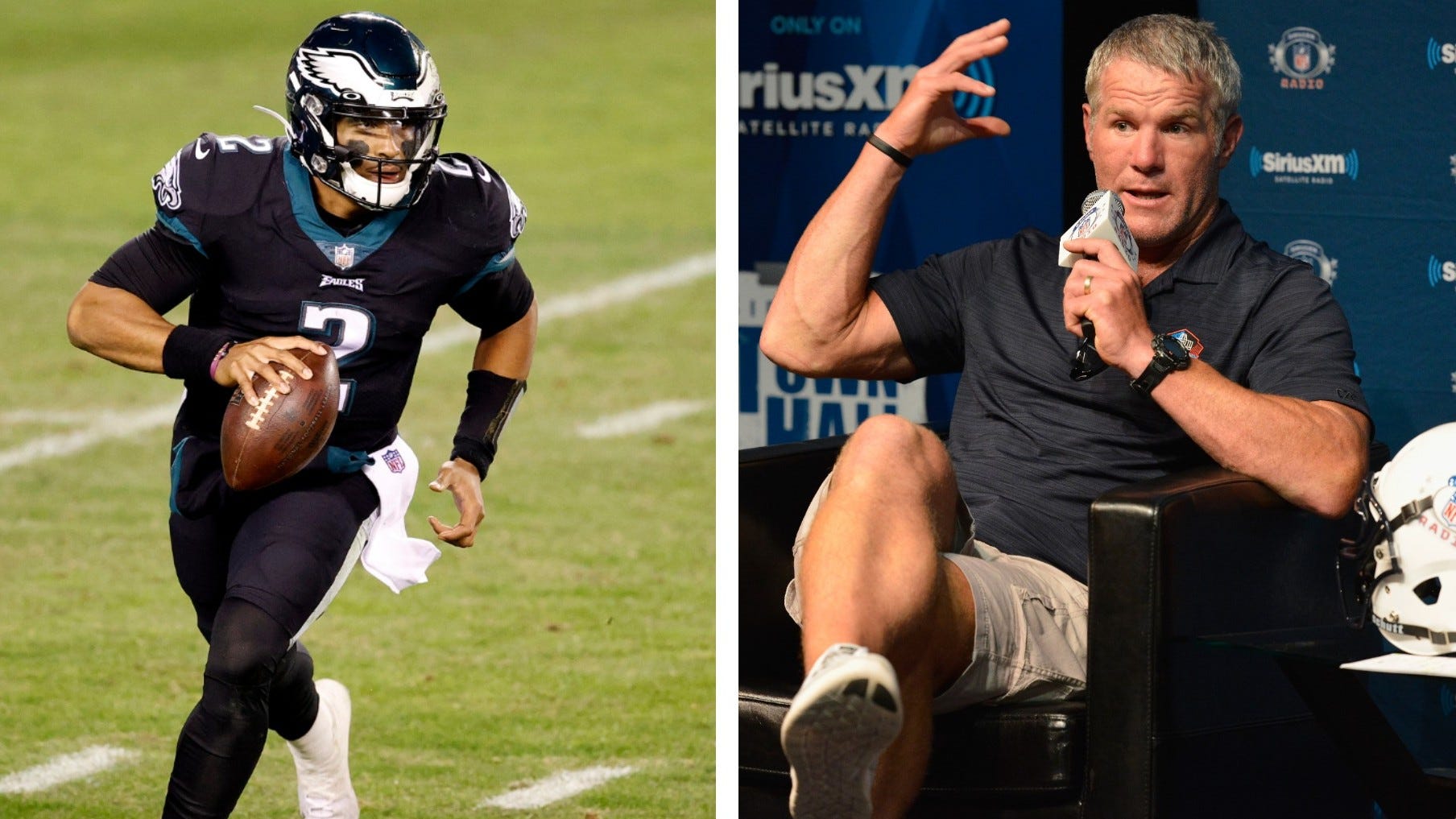 Favre on Eagles with Hurts: 'Taken back to Super Bowl team'