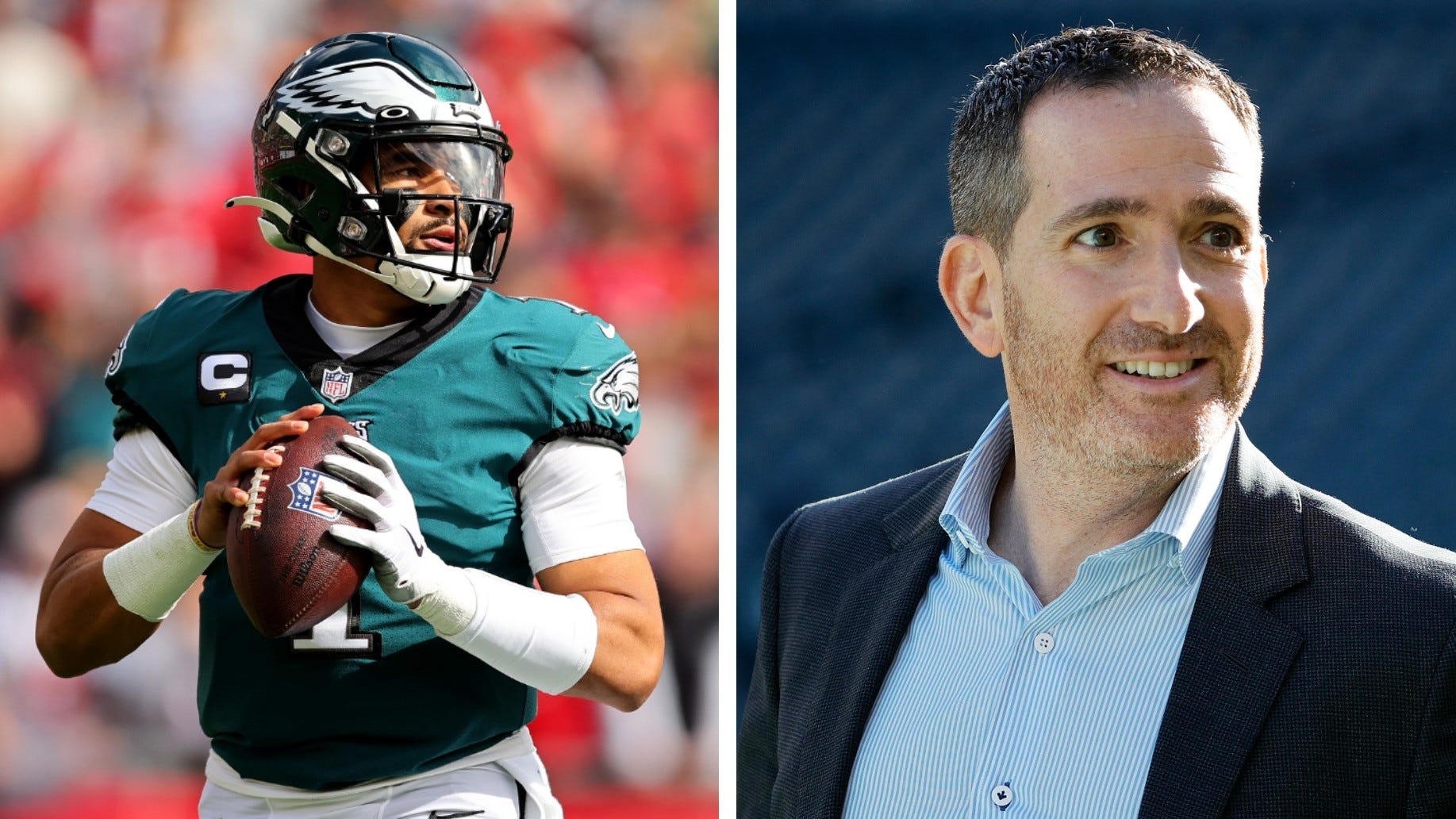 Howie Roseman says Eagles enter offseason with plan to build around Jalen Hurts as starting QB