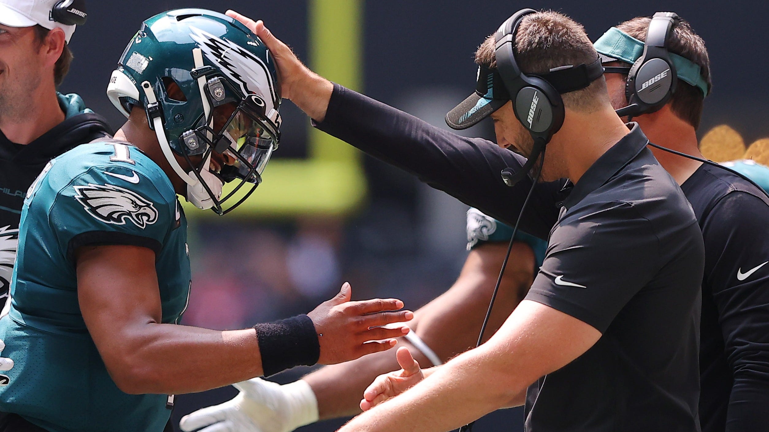 Nick Sirianni on Jalen Hurts' season opening performance: 'The bar is set'