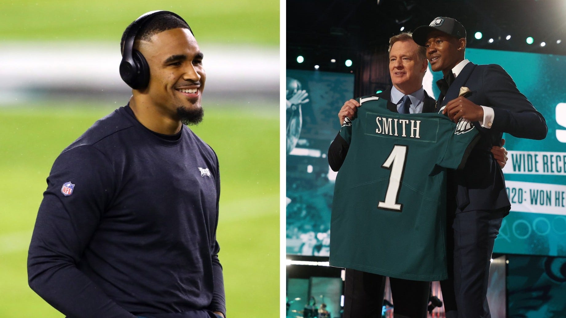 DeVonta Smith on conversation with Jalen Hurts: 'He was screaming'