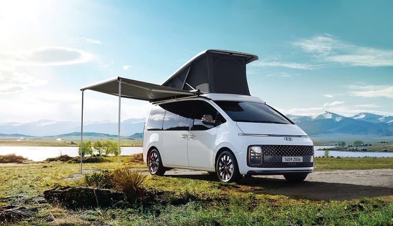 The Staria camping van