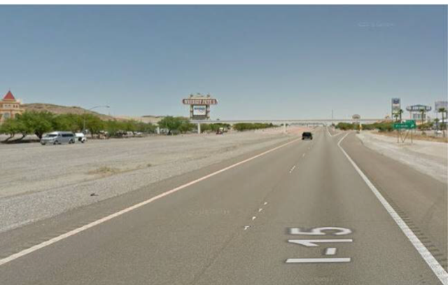 Interstate 15 at Primm, Nevada
