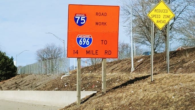 TRAFFIC ALERT: Stretch of I-75 in Oakland County closed in both directions this weekend