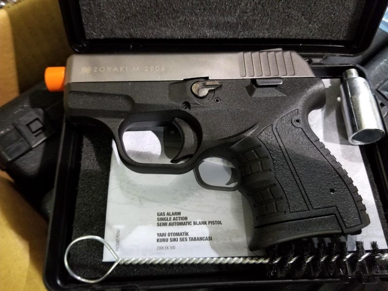A gun seized at an airport before reaching its destination in Bucks County.