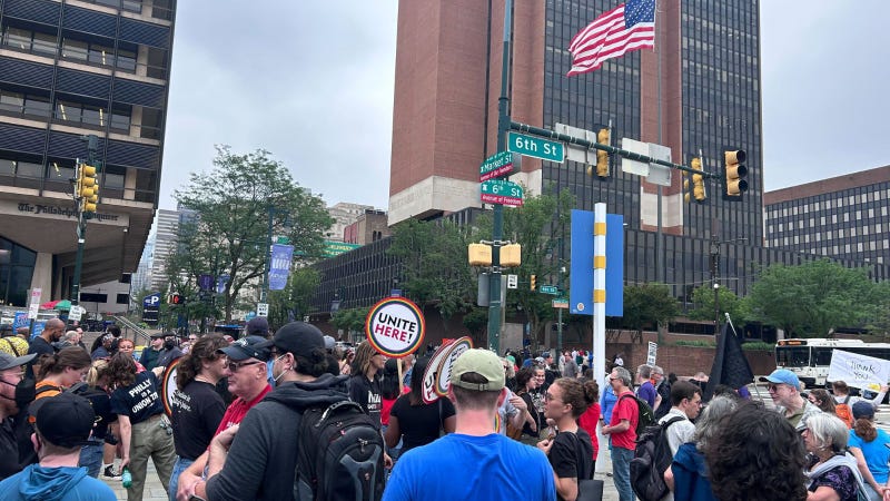 ICE protest Philadelphia