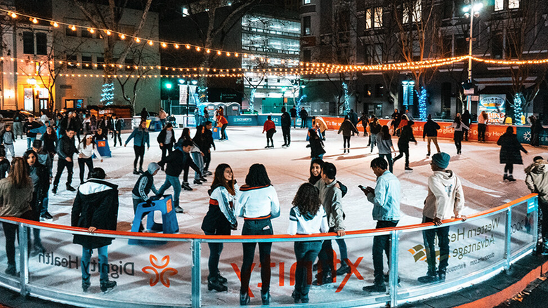 Downtown Sacramento Ice Rink