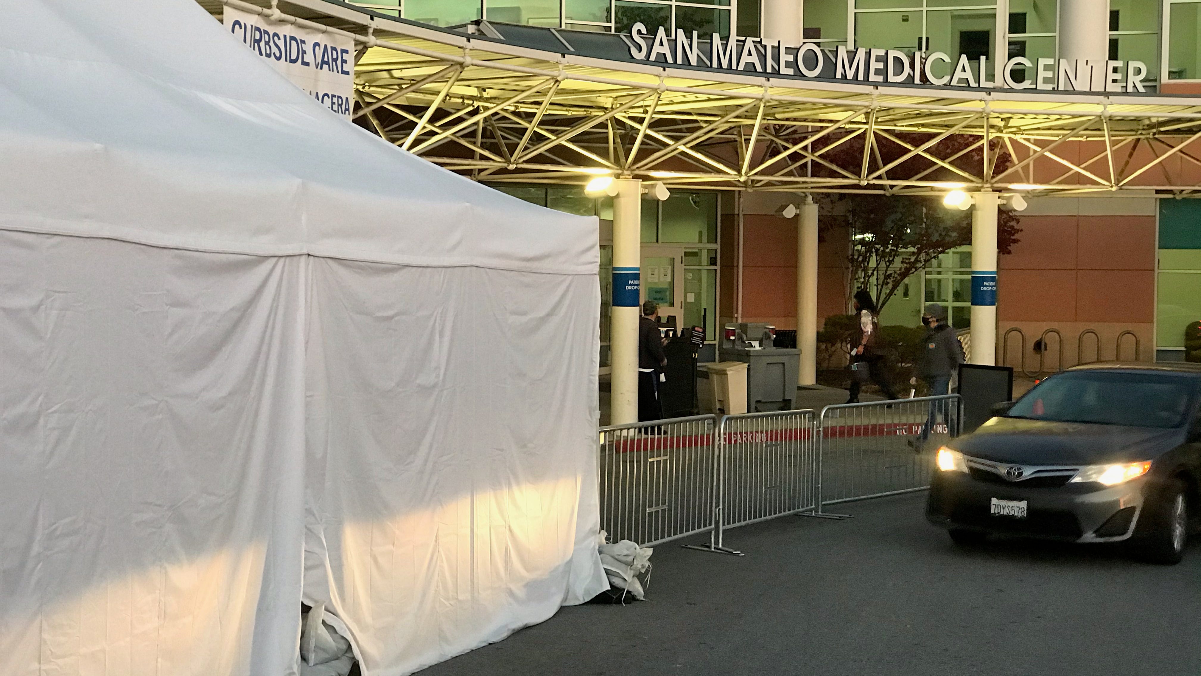 Bay Area hospitals flooded with COVID-19 patients set up ICU 'surge beds'
