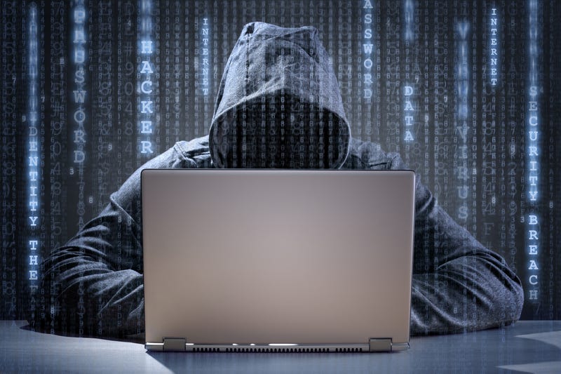 ID theft illustration.